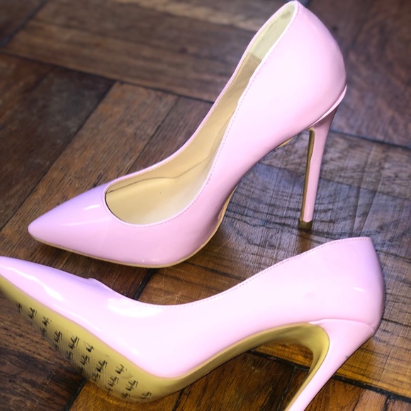 Pointed Toe High Heel Slip On Stiletto Pumps - Picture 1 of 3